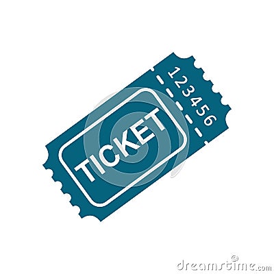 Ticket icons sign â€“ vector Stock Photo